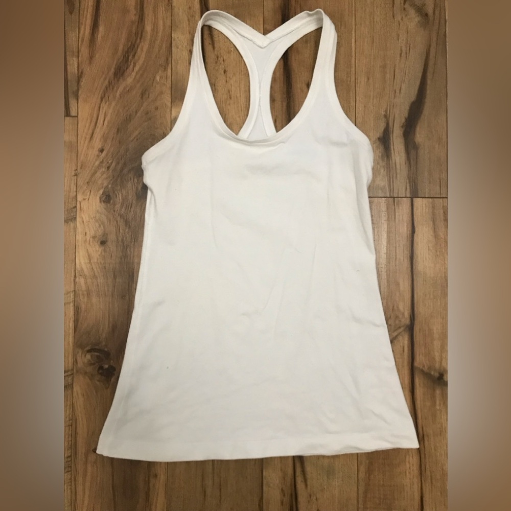 Lululemon white tank